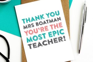 Top 5 teacher Gifts